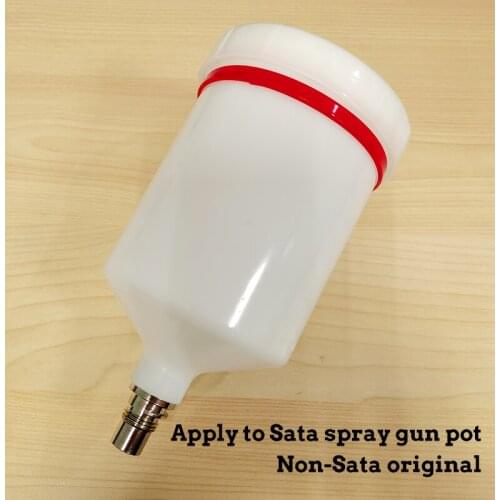 ATPRO 600ml Plastic Hvlp Paint Cup Pan For Sata Sprayer Cup Connector Sprayer Car Paint Spraying Accessories