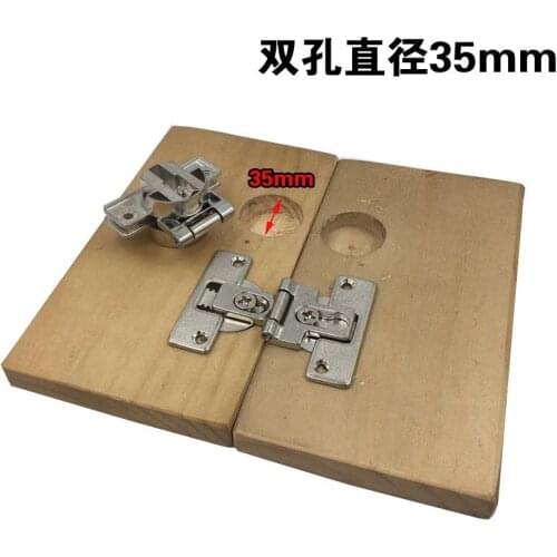 2Pcs/Lot Zinc Alloy Adjustable Detachable Bi-fold Flip Top Folding Door Hinge Furniture Cabinet Cupboard Closet