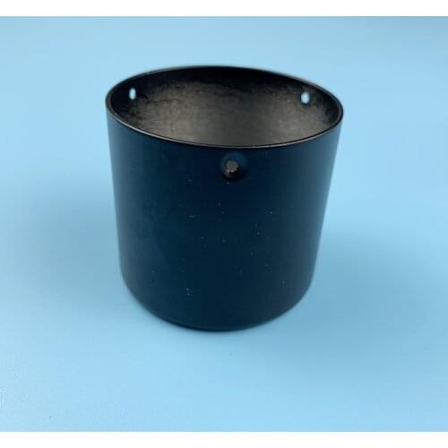 Rotary encoder special shell aluminum black shell with hole diameter 50mm high 45mm threaded hole encoder accessories 10pcs/pack