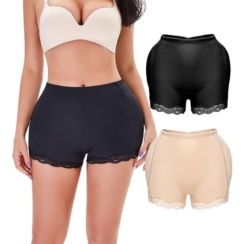 Women Panties Waist Flat Hips Padded Fake Buttock Shaping Underwear Mesh Breathable Transparent Butt Lift Shapewear Bodysuit