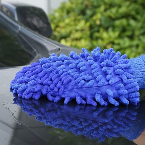 Universal Super Gloves Microfiber Car Wash Gloves for Chevrolet Cruze TRAX Aveo Lova Sail EPICA Captiva Malibu Volt
