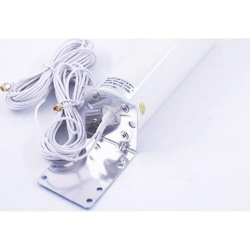 4G LTE External Antenna Outdoor with 5M Dual CRC9/TS9/SMA Connector for 3G 4G Router Modem