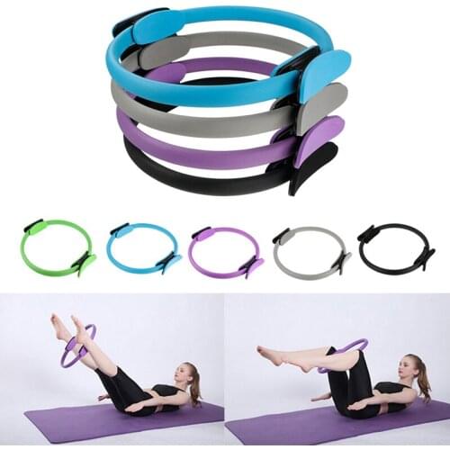 Yoga Fitness Pilates Ring Girls Magic Circle Exercise Equipment for Home Gym Workout Sports Lose Weight Body Resistance Tool