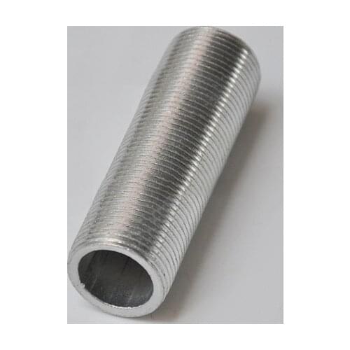 2pcs M12 Lamp Screw Bolts Tooth Tubes Zinc Alloy 2mm-9mm Length Lighting Male Thread Tube