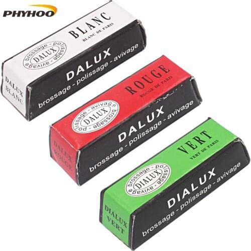 3PCS Jeweller Green Polishing Wax Buffing Compound Stainless Steel & Metals,Engraving Accessories Wax,Final Buffing Wax(3 Color)