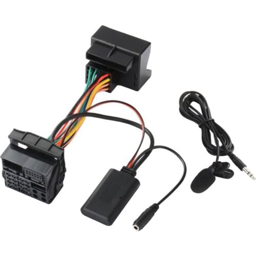 Bluetooth Audio Cable Adapter MIC fits For Opel CD30 CDC40 ,Easy to Install, Compact Durable Material