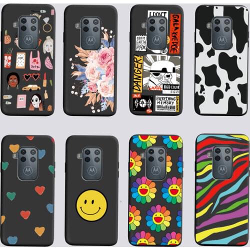 For Moto One zoom Case Silicone Soft TPU Phone Case Back Cover For motorola Moto One Pro Cases Cartoon Fundas for Moto One Zoom