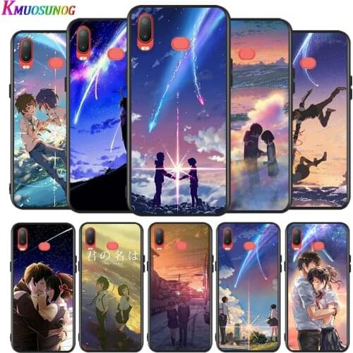Your name anime Silicone Cover For Samsung Galaxy A9 A8 Star A7 A6 A5 A3 Plus 2018 2017 2016 A750 Phone Case