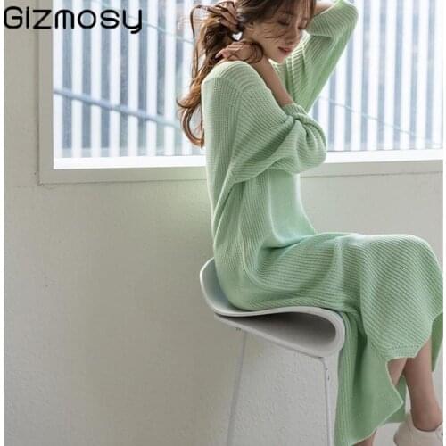 Gizmosy Fashionable Knitted Dresses