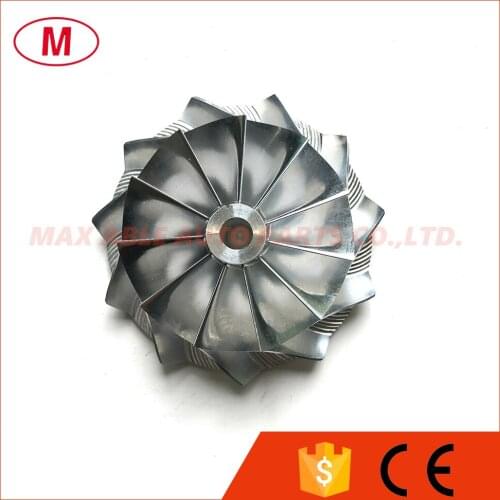 GT25 445436-0001 46.52/60.13mm 11+0 blades Performance Turbo Billet compressor wheel for 465949-0001/465997-0001/466261-0001