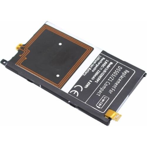 ITopZea 1x 2300mAh / 8.85Wh LIS1529ERPC NFC Replacement Li-Polymer Battery For Z1 mini D5503 Z1 Compact M51w Come with NFC