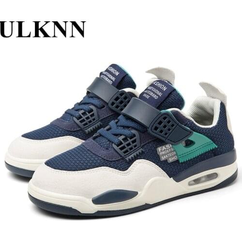 Childrens shoes boys summer mesh breathable soft sole casual shoes boys shoes children big kids running shoes tide