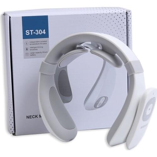 Portable Multi-function neck massage Cervical Massager Physiotherapy Instrument Heating Neck Electromagnetic Massager For Trip