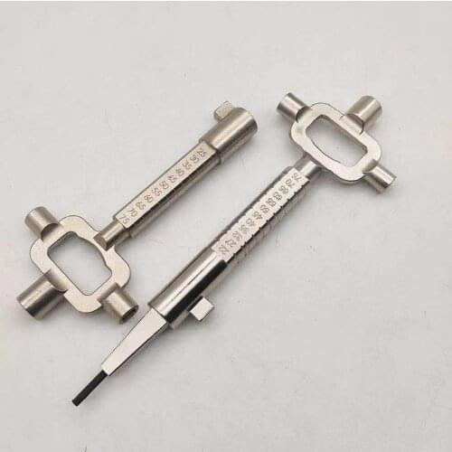 Multi Purpose Cylinder Gauge Cam Turner Spindle Turner Locksmith Auto Car Repair Tool Sliver Locksmith Tool Droshipping