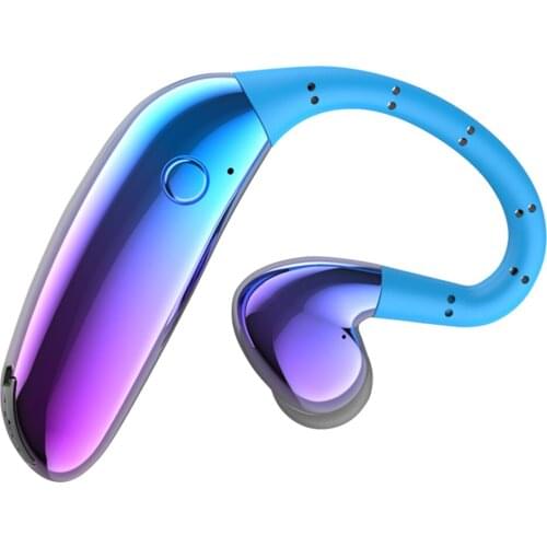 New D08 true wireless 5.0 Bluetooth headset single ear waterproofdouble moving ring in-ear ear hook For xiaomi redmi