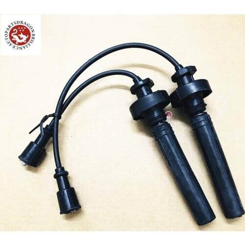 Ignition Coil pack OEM MD325592 DCPR7E MD327071 spark plugs set Ignition Cable Wire Set