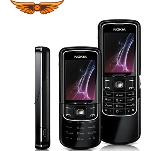 Original Unlocked Nokia 8600 Luna English/Russian/Arabic keyboard GSM 2G FM Bluetooth Used Mobile Phone