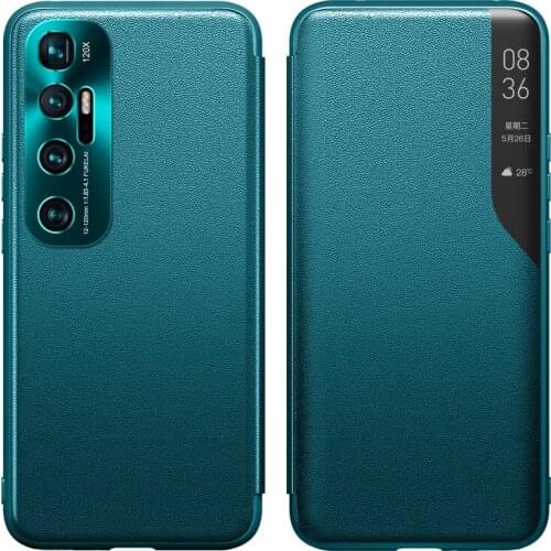 Original Genuine Luxury Vintage Leather Back Cover For Xiaomi 10 Soft TPU Ultra Thin Shockproof Silicone Phone Case