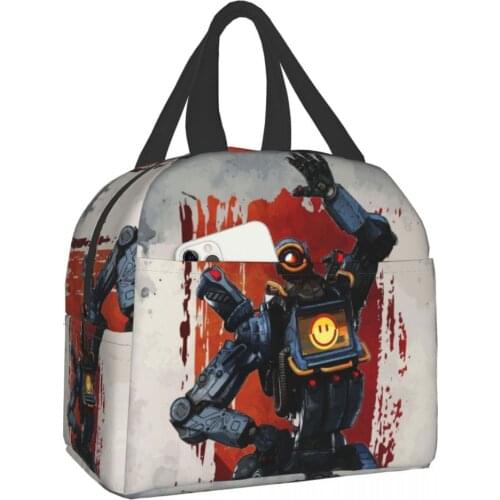 APEX Portable Lunch Bag New Thermal Insulated Lunch Box Tote Cooler Handbag Bento Pouch Dinner School Food Storage Bags