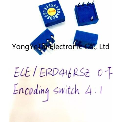 ERD416RSZ Rotary DIP switch 16 position 0-F code switch 4: 1 positive code free shippping