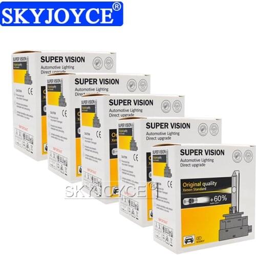 SKYJOYCE 5 Pairs 35W D1S 6000K HID Bulbs D2S D3S D4S Xenon HID Lamps 4300K 5000K 8000K 10000K Auto Headlamp For All Car Lights
