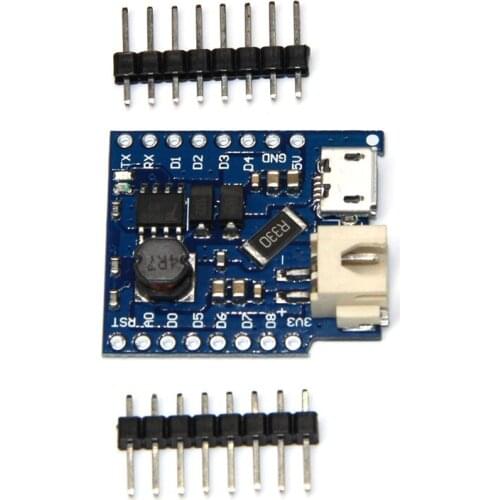 Battery Shield V1.1.0 For D1 mini single lithium battery charging & boost