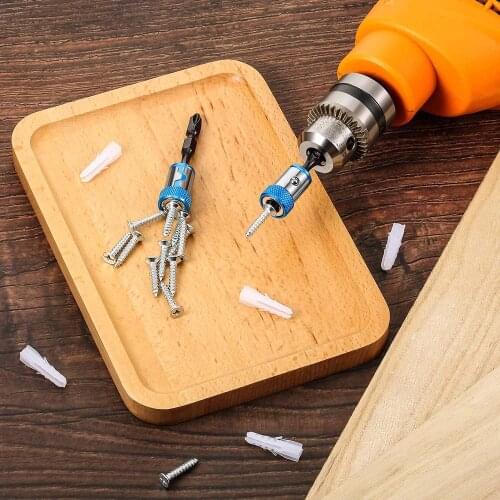 1-3PCS Metal Screwdriver Bit Magnetic Ring for 6.35mm Shank Anti-Corrosion Drill Bit Magnet Powerful Ring Tools Set Professional