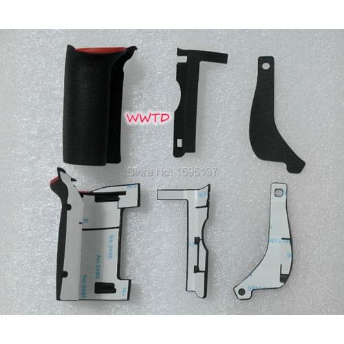 3 pieces New original For Nikon D750 Rubber Cover Units Complete Grip Rubber Replacement dslr camera Free Shipping