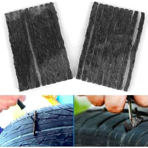 35% Hot Sales!!! 10/30/50Pcs Car Motorcycle Tubeless Tire Wheel Puncture Repair Rubber Seal Strip