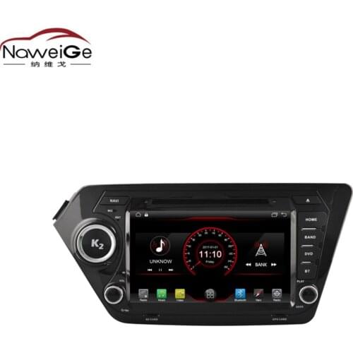 NaweiGe 8Inch Android quad core MTK 9.1 2+16GB Car dvd for KIA K2 Autoradio GPS Navigation Car Multimedia players