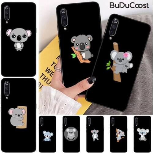 Cute animal koala Phone Case For Xiaomi Mi 9 9T CC9 CC9E 8 SE Pro A2 Lite 6X 5 A3 A1 Max Mix 2 3