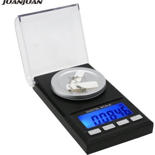 Digital High Precision Jewelry Scale 50g 0.001g LCD Display Electronic Pocket Weight Diomand Balance scales 40% off