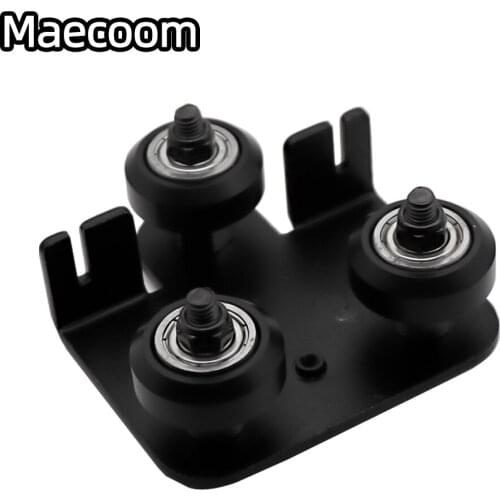 Openbuilds CR10 Extruder Back Support Plate Kit With 625zz Idler Pulley For Creality CR-10 10s Ender 3 S4 S5 3D Printers