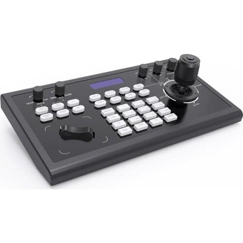 HWCODEC Video Conference Cam Control Keyboard PTZ IP Joystick Controller HD MI SDI IP Camera Control with ONVIF VISCA Pelco-D/P