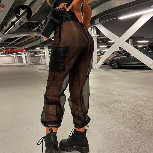 INGOO Women's Cargo Pants