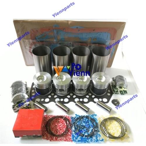 K4M Engine Overhaul Rebuild Kit With Indirect Injection Piston For Mitsubishi Tractor Engine Rebuild Kit Repair Spare Parts