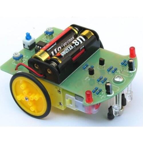 DIY Kit Intelligent Tracking Line Smart Car Kit TT Motor Electronic DIY Kit Smart Patrol Automobile Parts Robot Kit