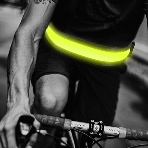 New Type LED Flashing Belt Outdoor Night Running Riding Safety Belt Glowing Reflective Waistband Glow Party Supplies