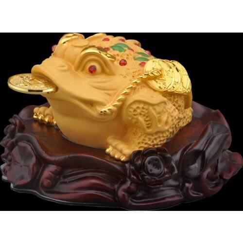 Lucky Fengshui Chinese Mascot Resin Statue Birthday Present Porch Ornament Living Room Decorations Crafts Ornament Home Decor