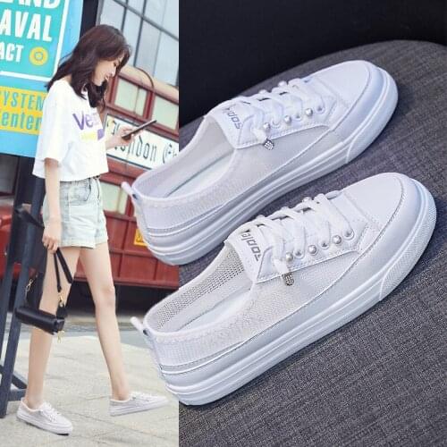 Tenis Feminino Fashion Lace-Up White Sport Shoes For Women Sneakers Light Round Cross Straps Flat Tennis Woman Shoes Outdoor Gym