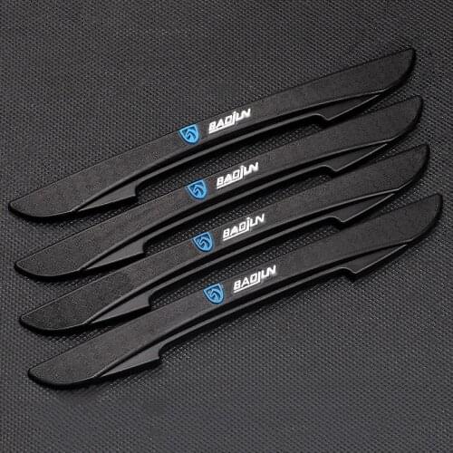 4PCS Car Door Anti-collision Protector Bar Stickers Side Edge Protection Guards Strip For Baojun 510 730 360 560 RS-5 530 630