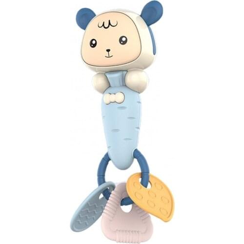 1 Piece Baby Hand Doorbell Rattle Music Teether Toddler Early Childhood Educational Toy Hand Rattle Toy