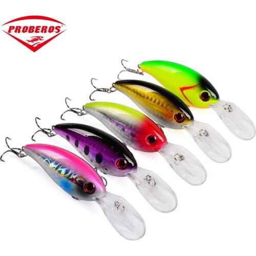 1PC Mini Crankbait Bait Fishing Lure 100mm/14g Sea fishing Fresh Saltwater Stickbait Wobbler Japan Artificial bait For Beginners