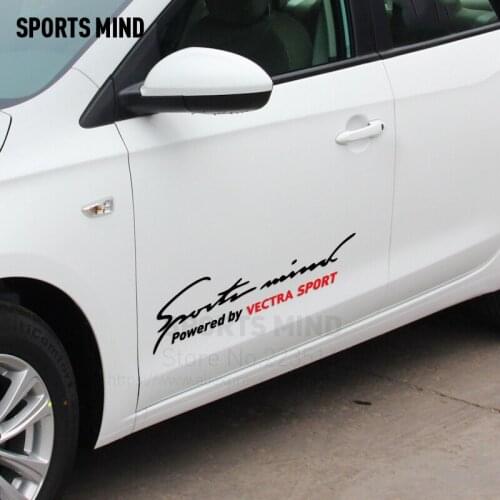 10 Pieces Sports Mind automobiles Vinyl car Sticker Decal exterior accessories car styling For Opel vectra accessories
