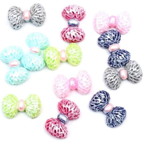 100pcs Mixed Resin Decoration Crafts Flatback Cabochon Embellishments For Scrapbooking Beads Diy Accessories