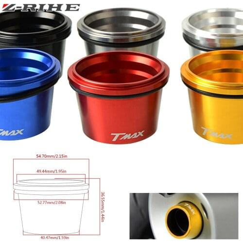 6 color Motorcycle accessories CNC Aluminum Exhaust Tip Cover For Yamaha T-max 530 T MAX TMAX 530 2012-2016 tmax 500 tmax500