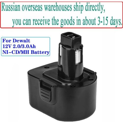 2000mAh 12V DC9071 Rechargeable Battery For Dewalt DW9072 DW9071 DC9071 DE9037 DE9071 DE9072 DE9074 DE9075 152250-27 L10