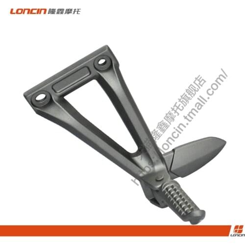 Motorcycle Accessories Cr5 Lx150-59 Lx200-13 Original Left Auxiliary Foot Rest Parts Apply for Loncin