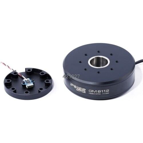 IFLIGHT IPower Gm8112 Gm8112 -90T All Brushless Gimbal Motor With As5048a Coder Compatible with Slipring For 5-6kg camera