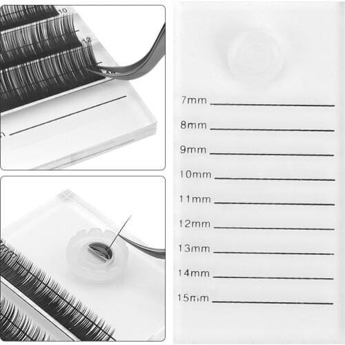 Eyelashes Glue Gasket Holder False Lashes Flowering Cup Glue Table Eyelash Extension Women Makeup Tools Pallet